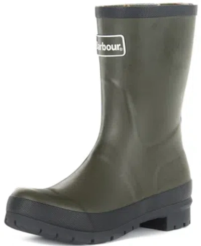 Barbour Women's Banbury Mid-cut Rain Boots In Olive