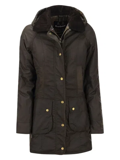Barbour Women's Bower Wax Jacket In Olive