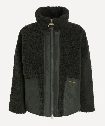Barbour Women's Brawby Fleece Jacket In Black