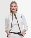 Barbour Women's Burford Fleece Top In White