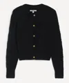Barbour Women's Elina Dark Navy Knitted Cardigan In Black