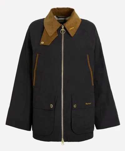 Barbour Women's Icons Bedale Showerproof Jacket In Black