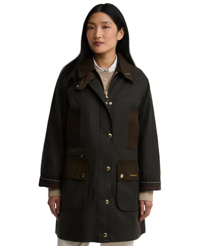 Barbour Women's Icons Modern Beaufort Jacket In Green