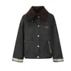 Barbour Women's Jackets  - Catton Wax - Black In Black