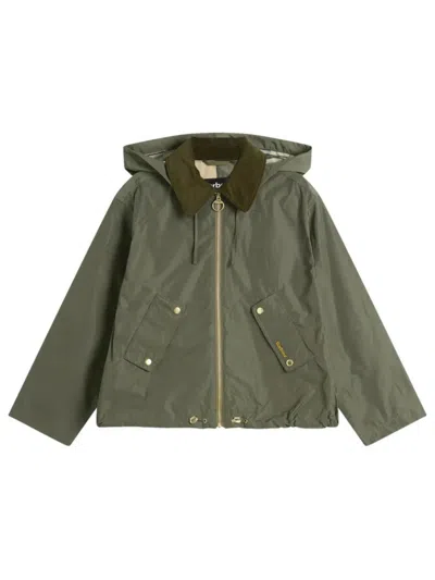 Barbour Women's Lightweight Mini Coat For Ss26 In Green