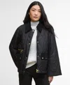 Barbour Women's Martha Corduroy-collar Quilted Jacket