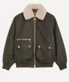 Barbour Maxine Wax Jkt Aw25 Wax Cot Outw Jackets Black In Brown