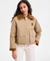 Barbour Women's Nora Oversized-collar Utility Jacket