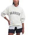 Barbour Women's Northumberland Sweatshirt In White
