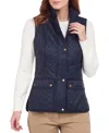 Barbour Wrey Fleece-lined Vest In Blue