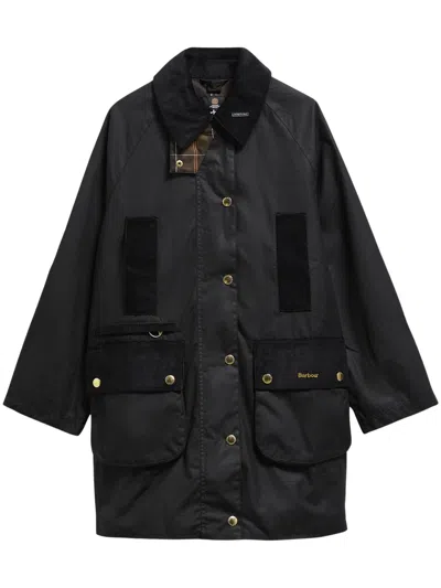 Barbour Womens Icons Modern Beaufortwax Jacket In Black