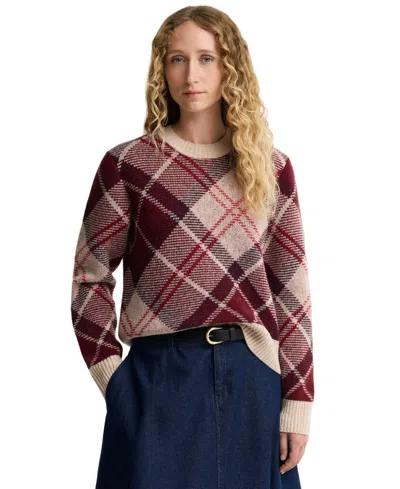 Barbour Stevie Wool Blend Crewneck Sweater In Multi