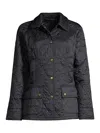 Barbour Women's Summer Beadnell Quilted Jacket In Black