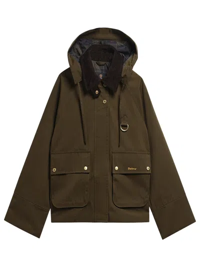 Barbour Women Terrington Jacket Olive In Green