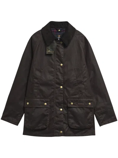 Barbour Women's Waxed Cotton Utility Coat In Multi