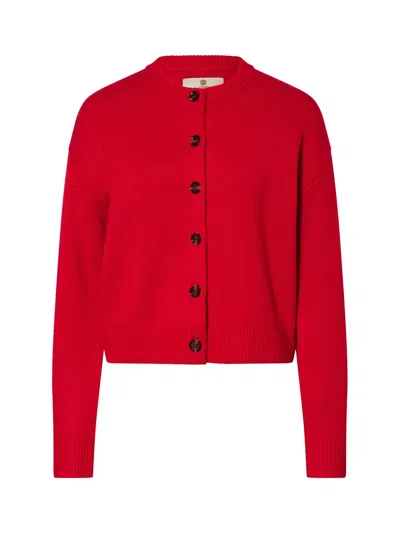 Barbour Women Woodhouse Cardigan Red
