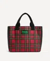 Barbour Women's X Ganni Waxed Tote Bag In Red