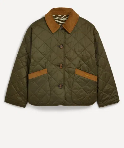 Barbour Women's X House Of Hackney Gransden Reversible Equus Quilted Jacket