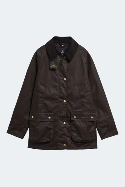 Barbour Womens Acorn Wax Jacket In Brown