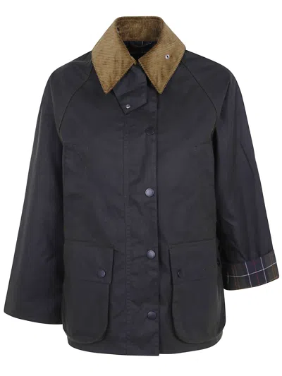 Barbour "womens Bedale Wax" Jacket In Green