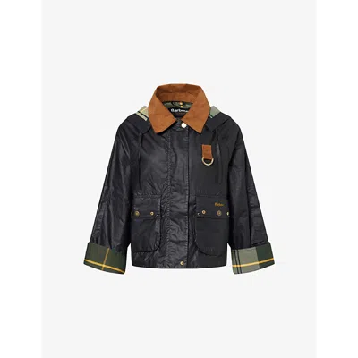 Barbour Womens Black Erma Waxed Cotton Jacket