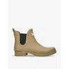 Barbour Womens  Wilton Chelsea-style Rubber Wellington Boots In Black/comb