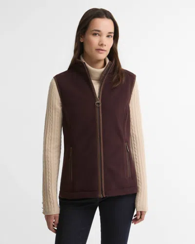 Barbour Womens Country Gilet In Fig