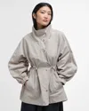 Barbour Suri Showerproof Jacket In Gray