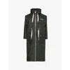 Barbour Anni Waxed Parka Jacket In Dufflebag