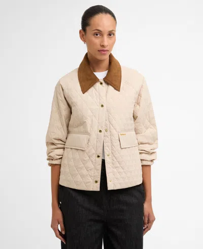 Barbour Womens Kirby Quilt Jacket In Neutral