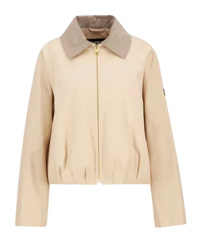 Barbour Womens Ozara Casual Jacket In Neutral
