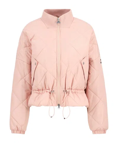 Barbour Womens Pagan Quilted Jacket In Pink