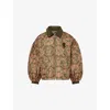 Barbour X Farm Rio Luisa Quilted Jacket In Multi