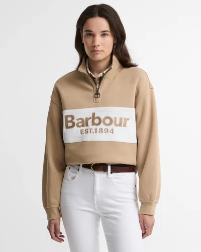 Barbour Womens Sweatshirts In Warm Trench