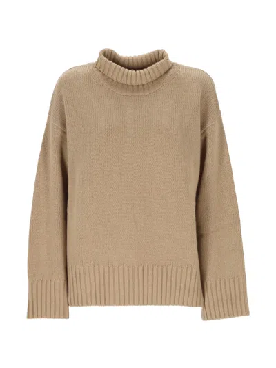 Barbour Woodhouse Roll-neck Sweater In Neutral