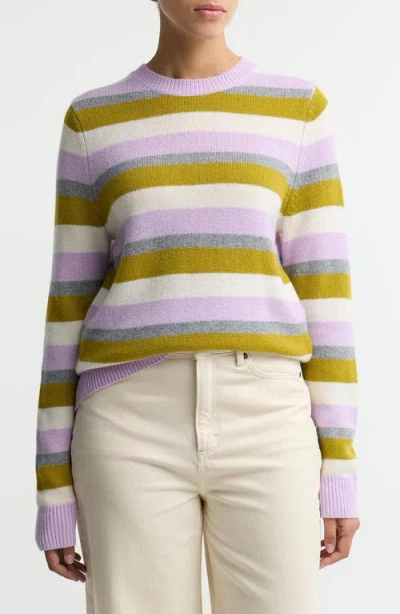 Barbour Woodhouse Striped Wool & Cashmere Sweater In Multi