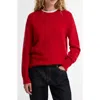 Barbour Crew-neck Pullover In Red