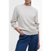 Barbour Woodhouse Wool & Cashmere Crewneck Sweater In White