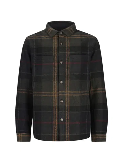 Barbour Woodlane Checked Overshirt In Multi