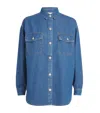 Barbour Woodrow Denim Shirt In Blue