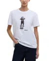 Barbour Printed Woodrow T-shirt In White