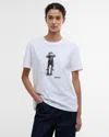 Barbour Printed Woodrow T-shirt In White