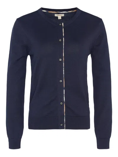 BARBOUR WOOL BLEND CARDIGAN