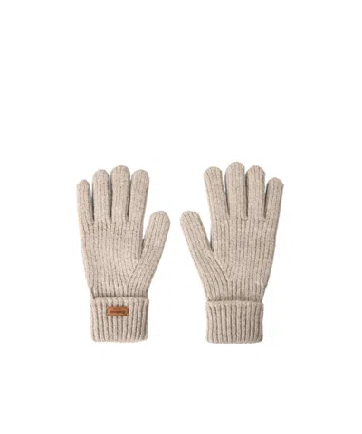 Barbour Wool Blend Gloves In Nude