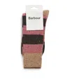 Barbour Wool-blend Houghton Stripe Socks In Multi