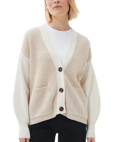 Barbour Wool-blend Sweater In Beige