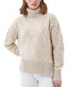 Barbour Perch Wool Blend Turtleneck Sweater