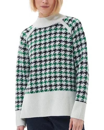 Barbour Wool-blend Sweater In White