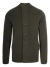 Barbour Wool Cardigan In Multi