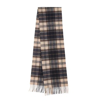 Barbour Wool-cashmere Tartan Scarf
